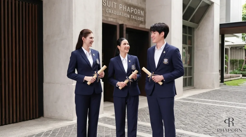 เลือกทรงสูทรับปริญญาถูกระเบียบอย่างไร ให้ผ่านเกณฑ์มหาวิทยาลัย